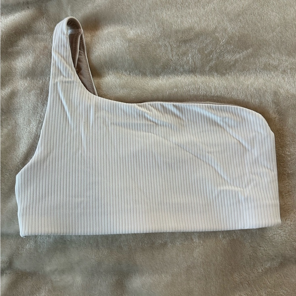 Lululemon ribbed asymmetrical bra